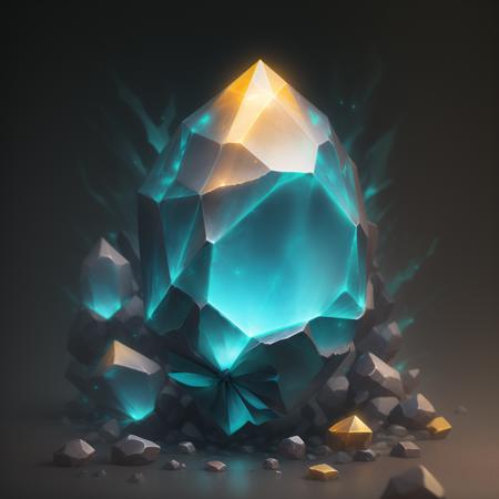 01155-3098431822-1 diamond, realism,stone wrapped in gems, reasonable structure,  HD, game icon, Chinese pattern,(2d), black background.png